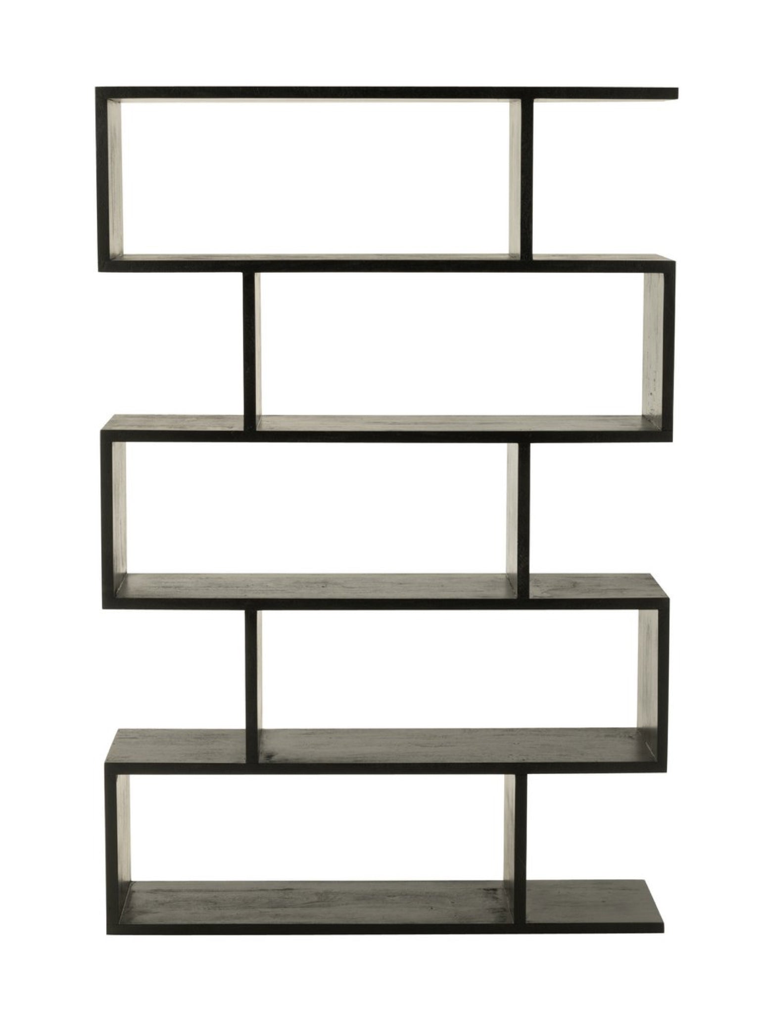 Bücherregal schwarz Holz | J - Line - Hometerior - J - Line - Bücherregal schwarz Holz | J - Line