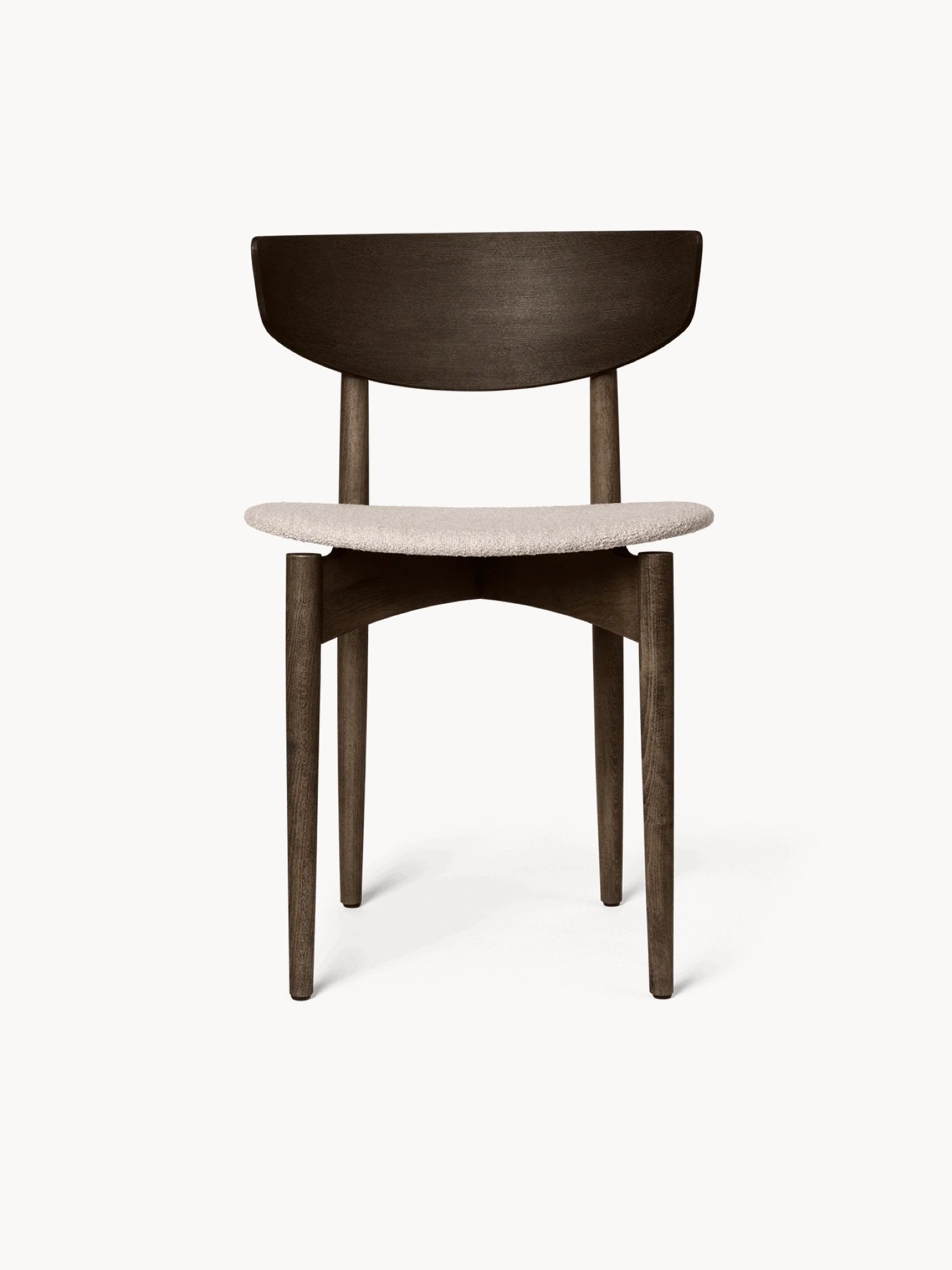 Herman Esszimmerstuhl - Wood Sitz gepolstert Soft Bouclé I ferm LIVING - Hometerior - ferm Living - 