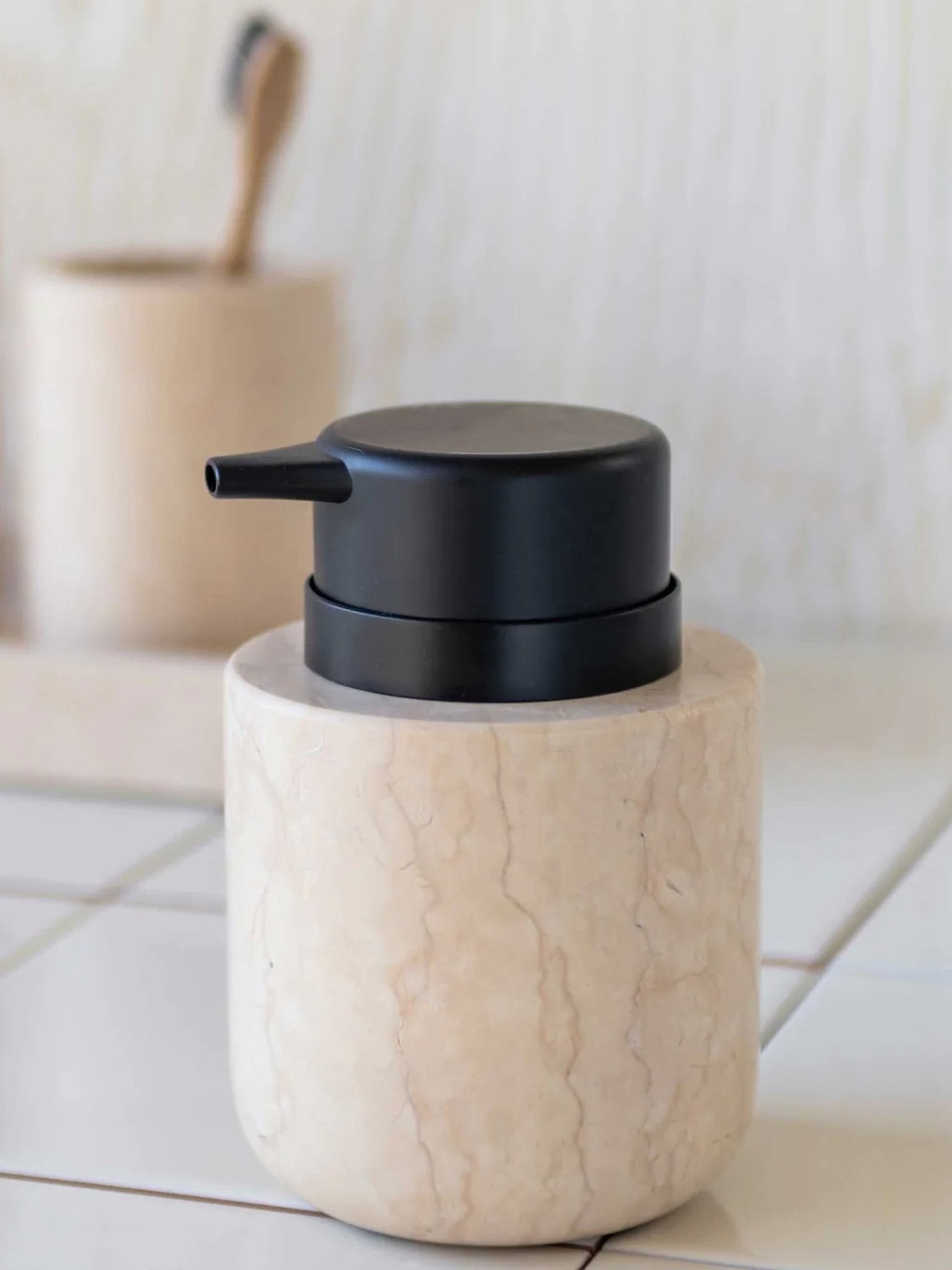 MARBLE low Dispenser - Seifenspender I Mette Ditmer - Hometerior - Mette Ditmer - 