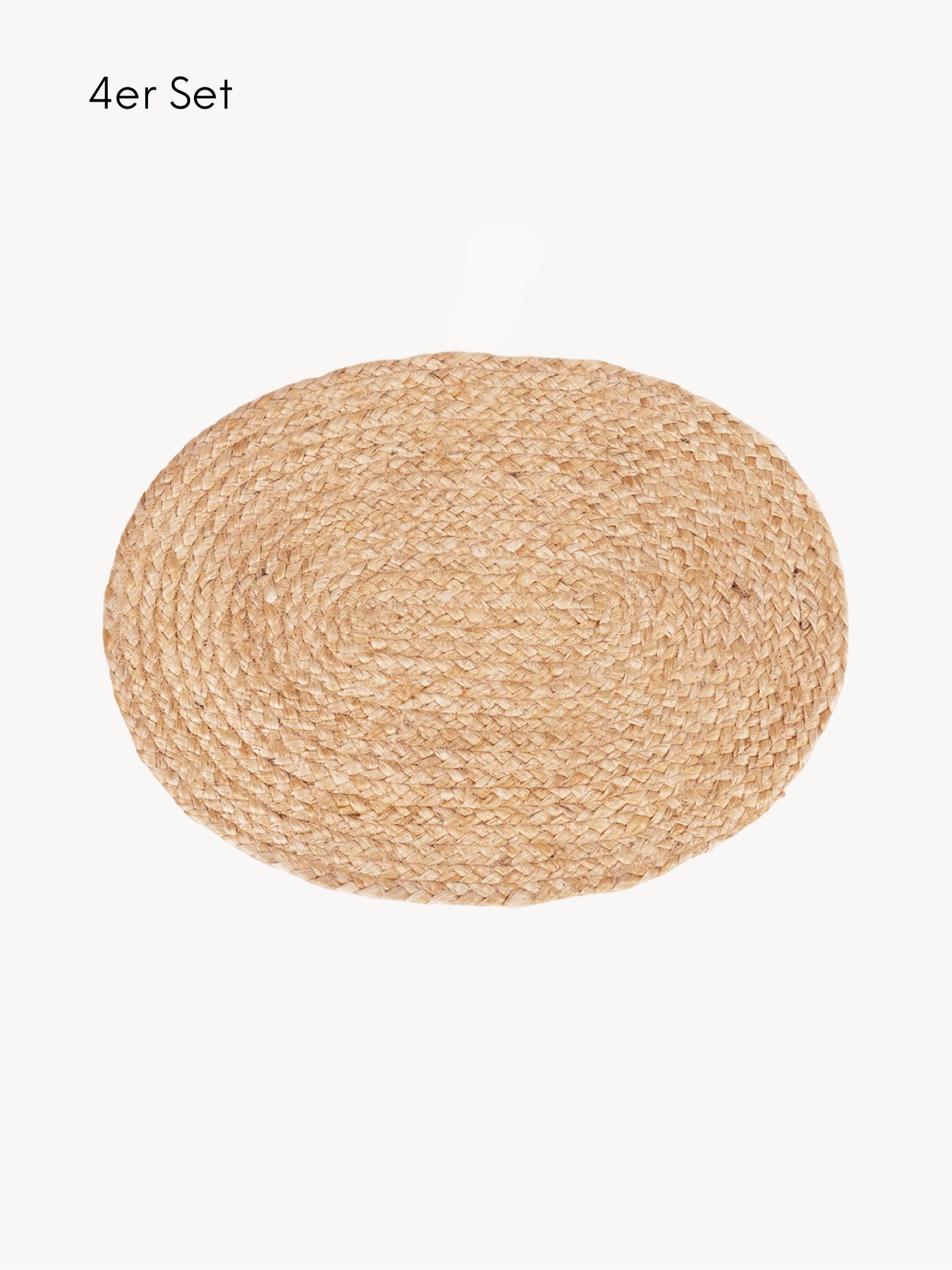 Tischset Oval Jute Bombay - Hometerior - Hometerior - 