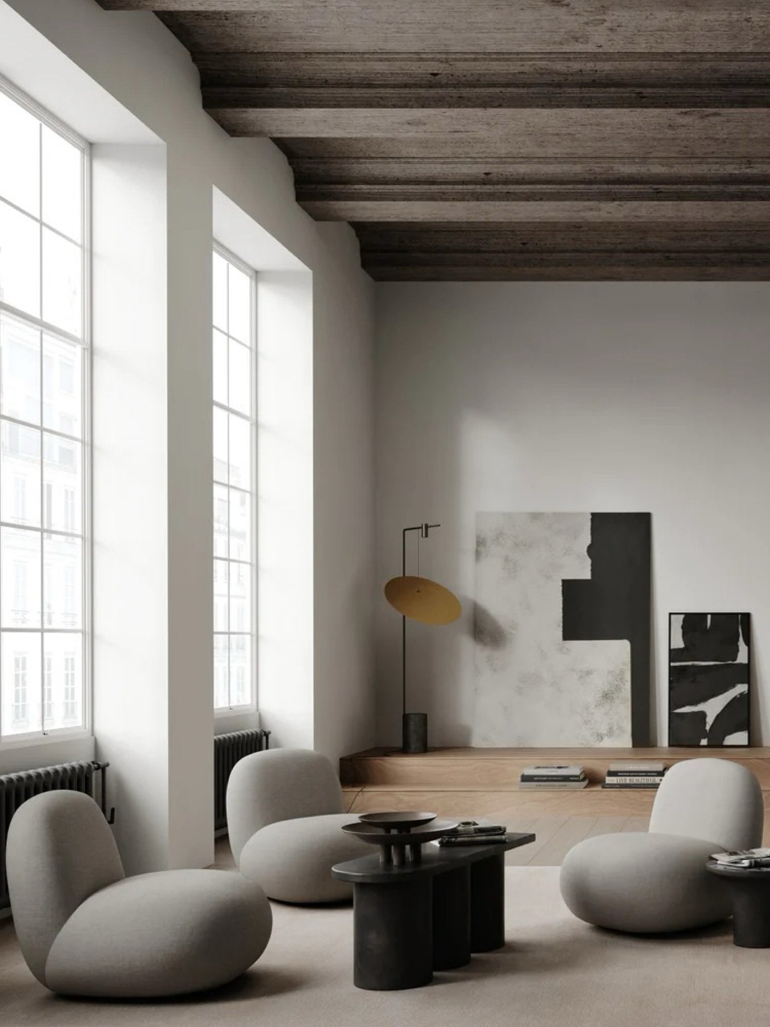 Toe Chair, Flat - Taupe | 101 Copenhagen - Hometerior - 101 Copenhagen - 